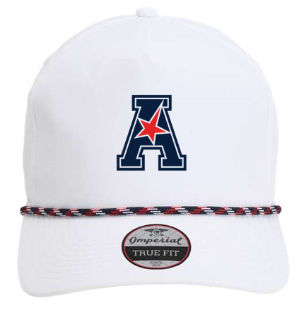Eine Baseballkappe der Marke Imperial, die speziell für die AAC entworfen wurde.