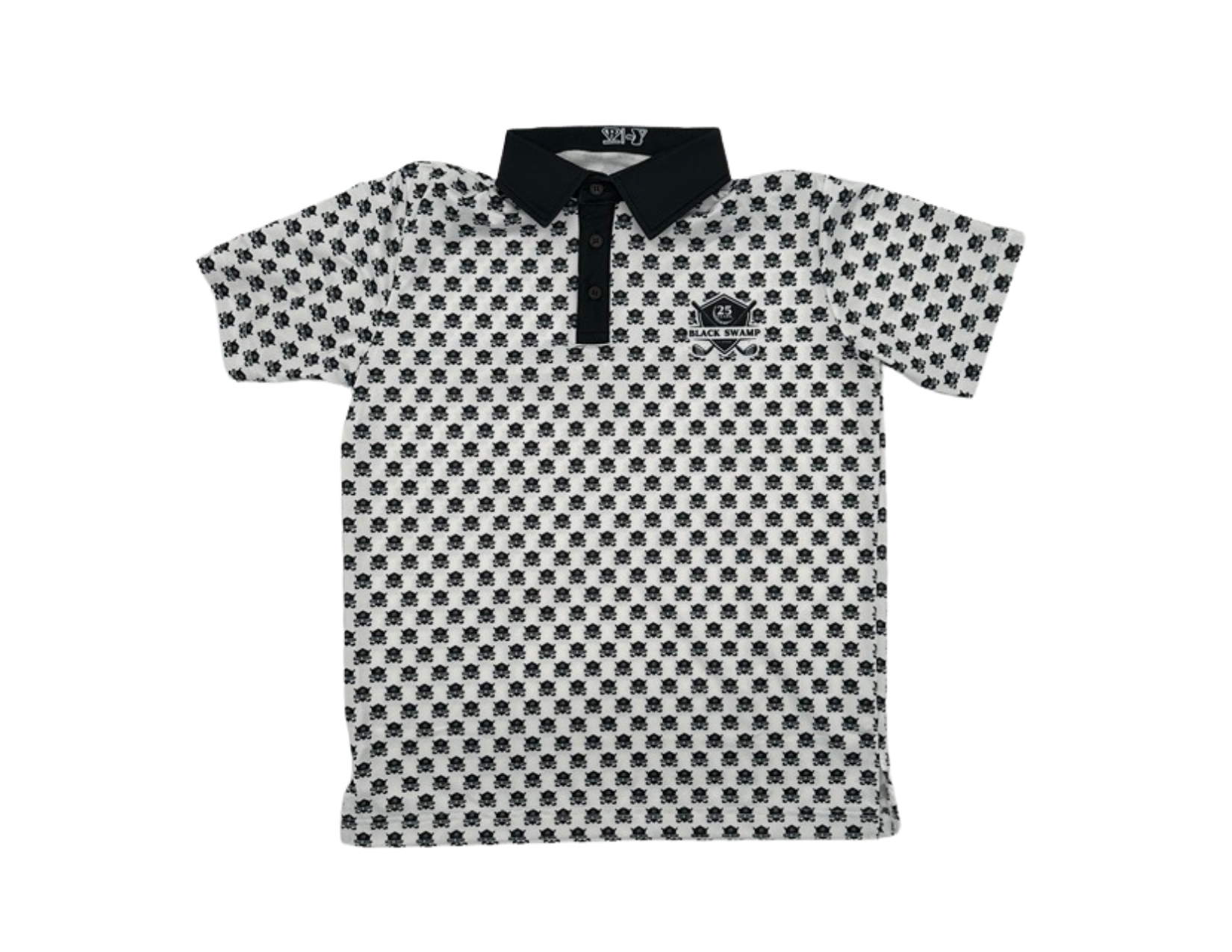 Polo conçu et marqué spécialement pour le tournoi de golf « Black Swamp Classic », faisant partie de la gamme complète de produits dérivés créés pour cet événement.